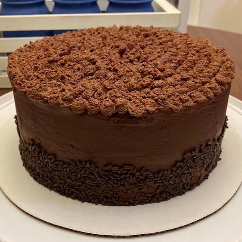 Chocolate Cake w/ Chocolate Buttercream & Chocolate Sprinkles (2021) Chocolate Cake w/ Chocolate Buttercream & Chocolate Sprinkles (2021)